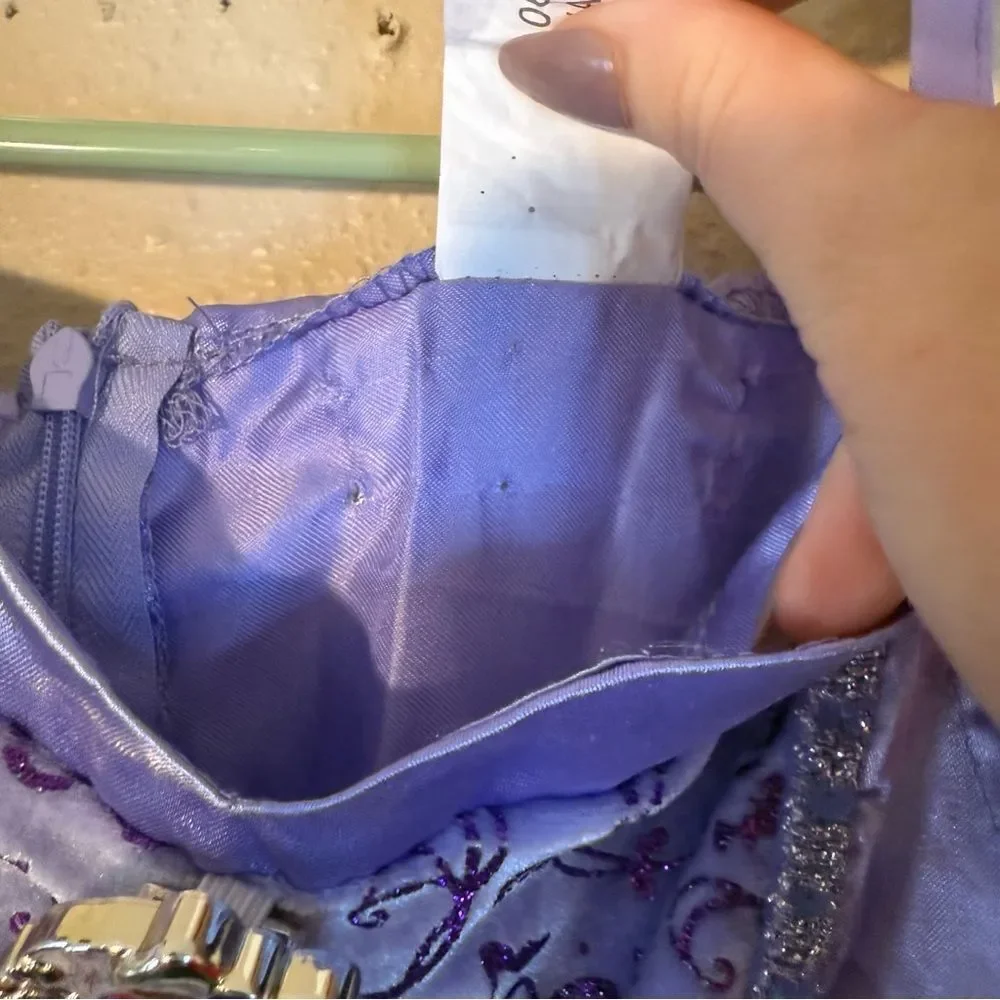 Disney little Mermaid Costume - Purple and Green - Picture 5 of 7